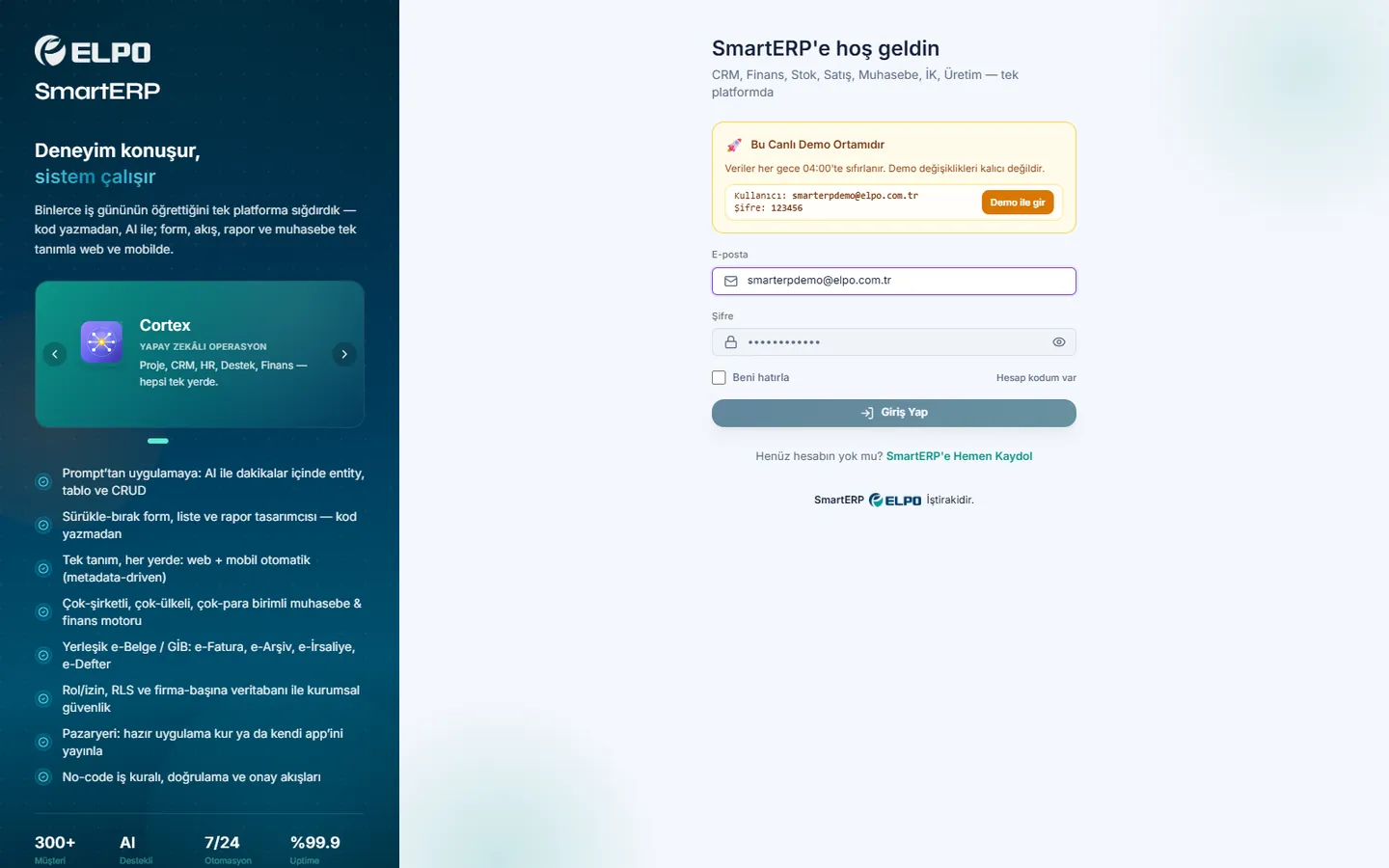 SmartERP Login