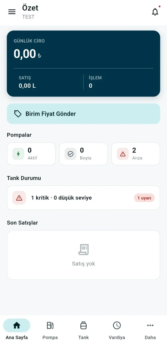 AX Mobil — روزانہ خلاصہ