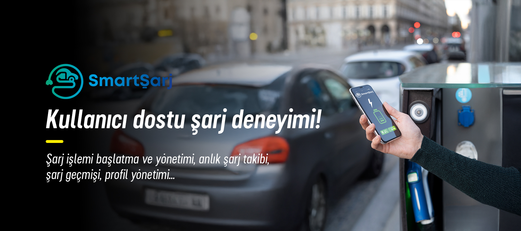 Şarj Ağı Tek Panel'den Yönetim