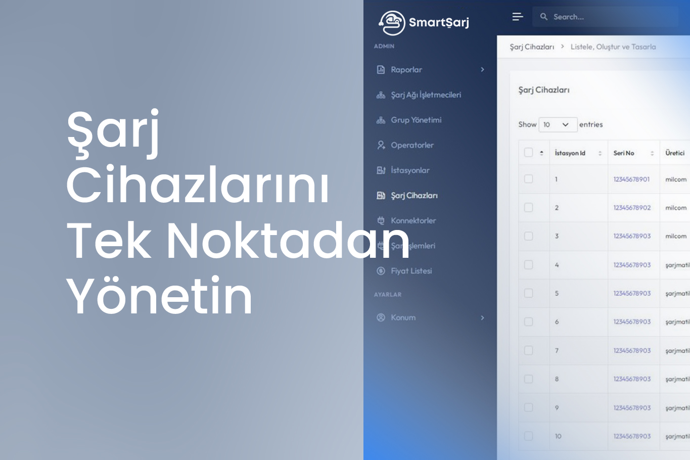 Public Harita ve Şarj Noktası Keşfi